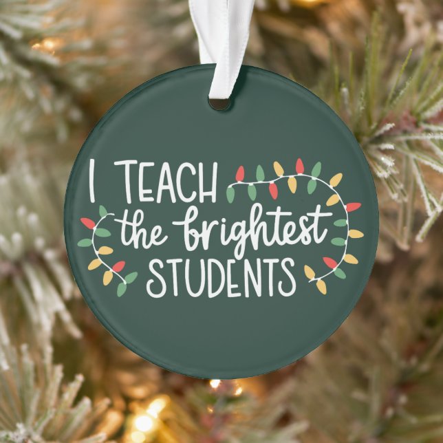Noël Prof Je Fais Cours Aux Étudiants Les Plus Bri (Arbre)