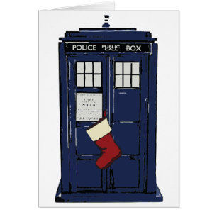 Noël public de cabine téléphonique de police