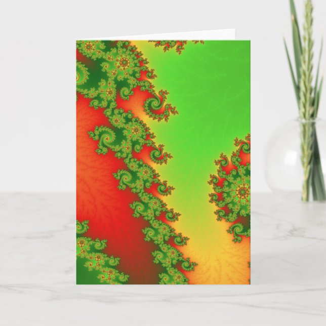 Noël raye la carte de voeux (Devant)