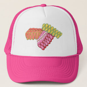 Noël Ruban Bonbons Coloré Casquette de vacances