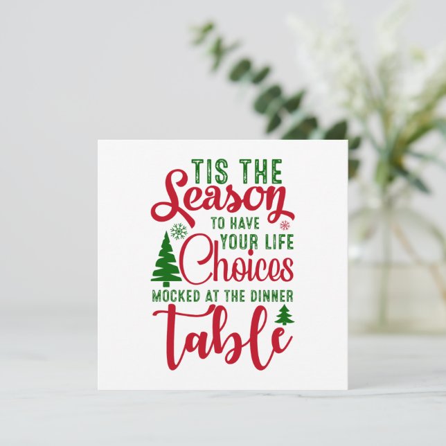 Noël saison de design de choix (Debout devant)