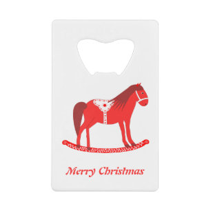 Noël scandinave Cheval Rocse Custom