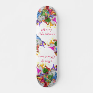 Noël Skateboard cadeaux Gnomes
