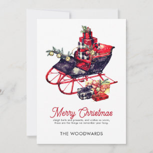 Noël Sleigh Joyeux Noël