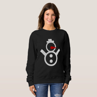 Noël Snowman Sweat - shirt à capuche de fête d'hiv