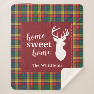 Noël Tartan Clan Buchanan Plaid Home Sweet
