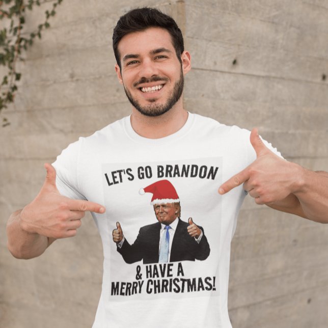 NOËL TRUMP ALLONS BRANDON T-SHIRTS TEE - SHIRTS (Créateur téléchargé)