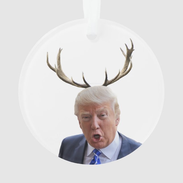 Noël Trump : Monsieur le Président, cerf (dos)