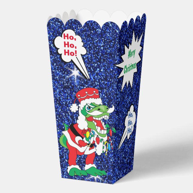 Noël TySantaSaurus Rex Ballotins (Verso)