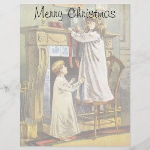 Noël victorien, Bas de Noël pour enfants