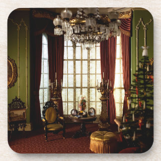 Noël victorien - Dessous de verre en plastique