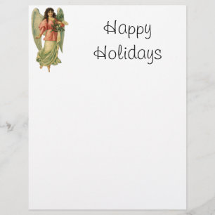 Noël Vintage, Antique Ancien Ange Victorien