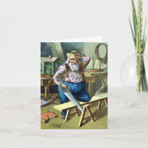 Noël vintage, Atelier du Père Noël Merci