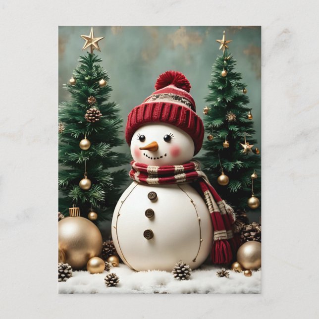 Noël vintage - Carte de vœux (Devant)