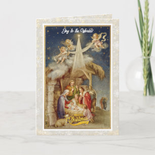 Noël vintage de la Nativité I Classique Religieux