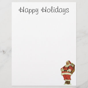 Noël vintage, Père Noël victorien avec jouets