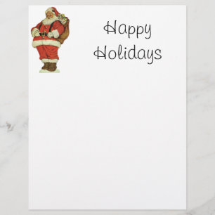 Noël vintage, Père Noël victorien avec jouets