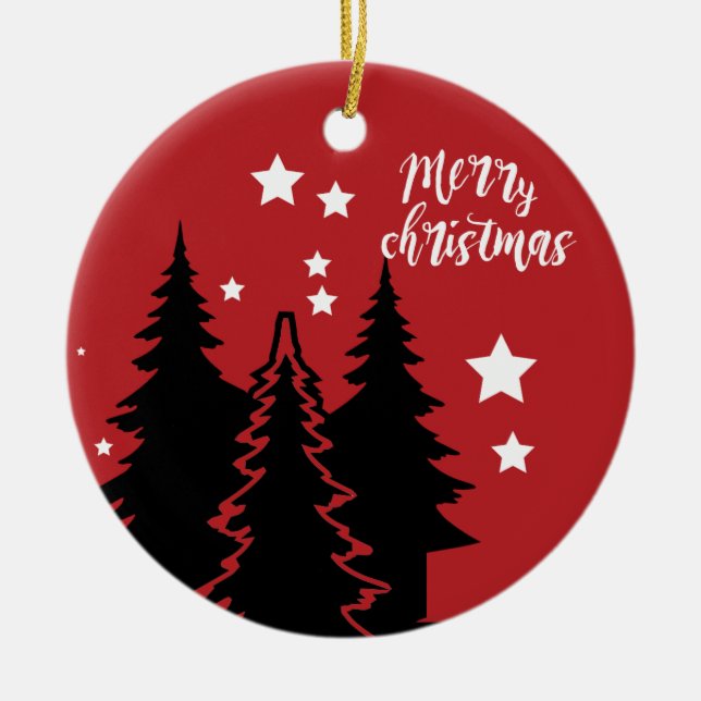 Noël Wonderland Vacances Noël Ornements (Devant)