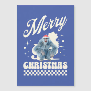 Noël Yéti drôle humour des Fêtes