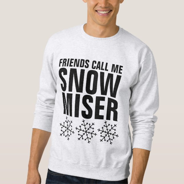 NOËLdrôle MISER DE NEIGE T-SHIRTS (Devant)