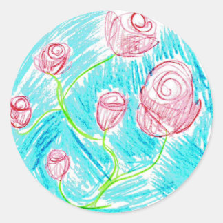 Noelle : Sticker rond