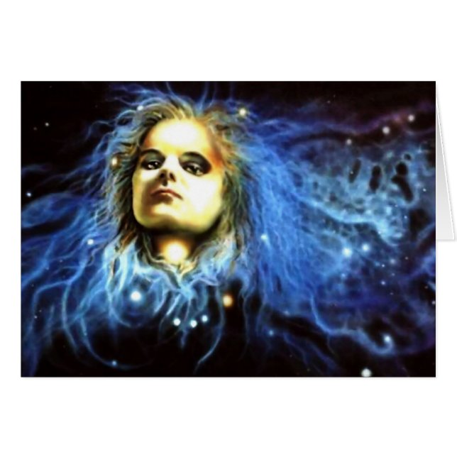 Noeud blanc de l'Esprit céleste / carte (Devant Horizontal)