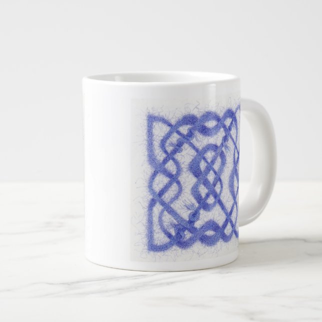 Nœud celtique III - Mug Jumbo (Devant droit)