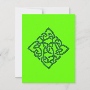 Noeud celtique - Invitations de diamants
