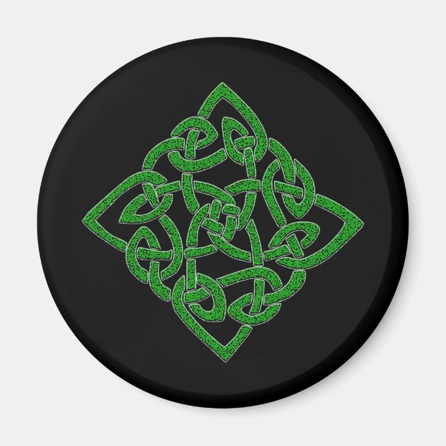 Noeud celtique - Magnets de diamant (Devant)