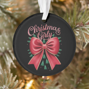 Noeud pour sapin de Noël esthétique féminin Fêtes 