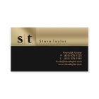 Noir 311 professionnel chic et carte de visite