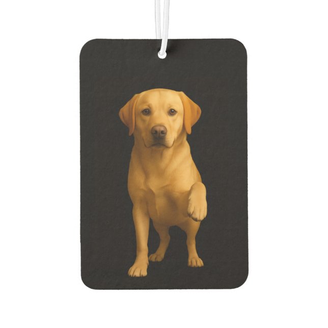 Noir 4 Luxe Désodorisants pour Voiture, Labrador T (Dos)