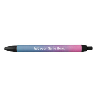 Noir Ajoutez votre nom ici noircissent le stylo