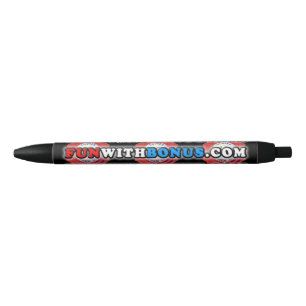 Noir Amusement avec le stylo de site Web de