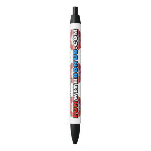 Noir Amusement avec le stylo de site Web de