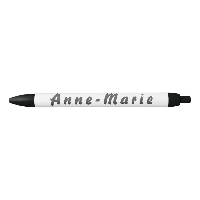 Noir Anne-Marie stylo à bille (Devant)