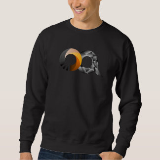 Noir bipolaire de sweatshirt d'icône d'ours