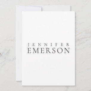 Noir blanc minimaliste moderne simple