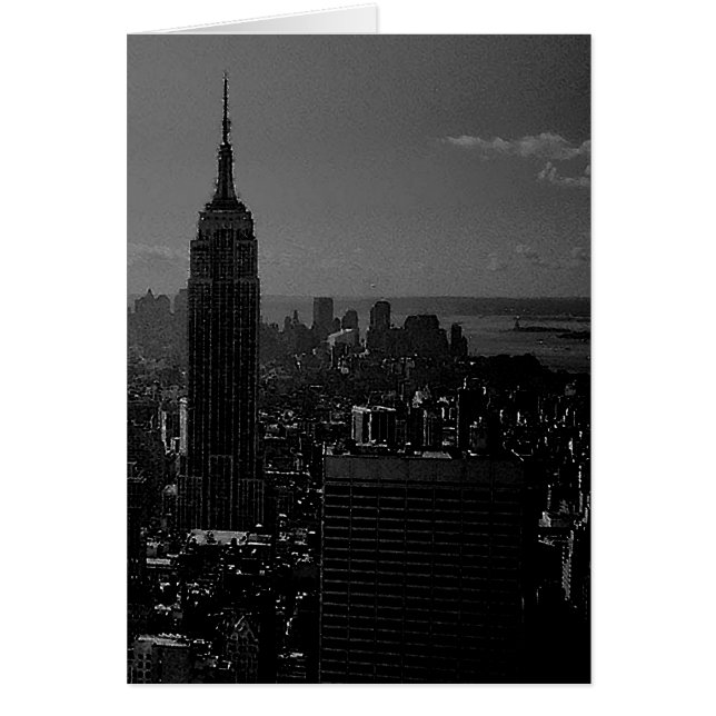 Noir blanc New York (Devant)