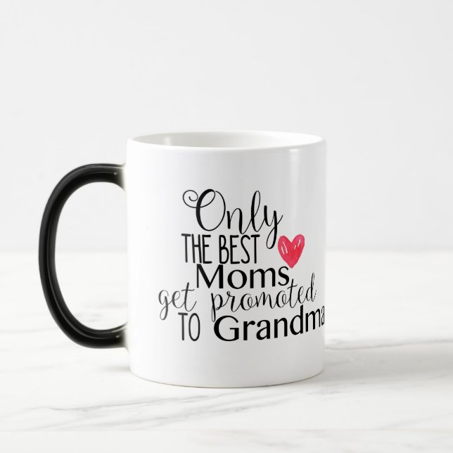 Noir/blanc tasse Morphing de 11 onces (Gauche)