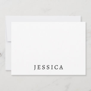 Noir blanc unique Classic Nom professionnel