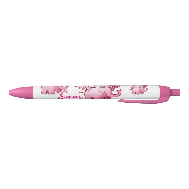 Noir Bureau de stylo et stylo d'école Cochon (Bas)