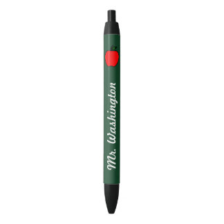 Noir Cadeau de stylo à écrire pour l'école Apple de l'e