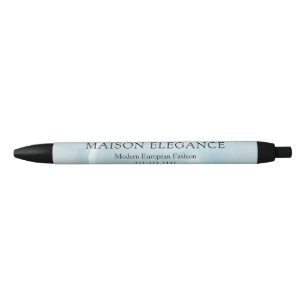 Noir Cadeau de stylo pour entreprise de photos de plage