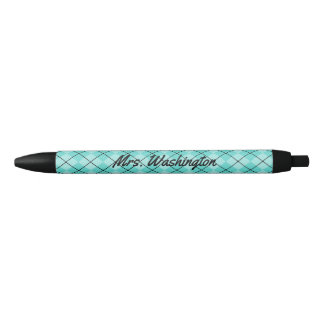 Noir Cadeau de stylo rétro personnalisé pour enseignant