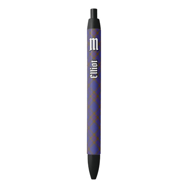 Noir Clan Elliot Stylo Tartan Moderne (devant Vertical)
