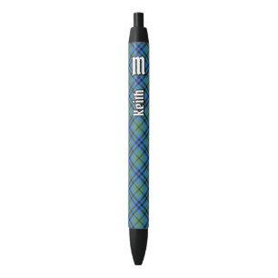 Noir Clan Keith Stylo d'encre Tartan