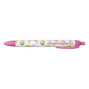 Noir Créons des notes, stylo gâteau glacé