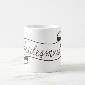 Noir de manuscrit de bannière de tasse de