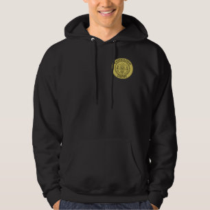 Noir de sweat - shirt à capuche de la fermeture